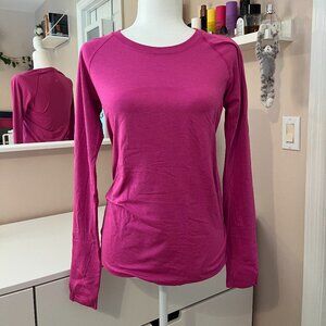 Women's Lululemon Swiftly Tech Full-Length Longsleeve - Size 8 - Sonic Pink